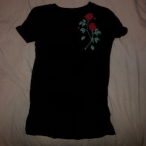Rose Design Tee